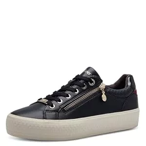 s.Oliver Sneaker & Sportschuhe s.Oliver Damen Sneaker flach mit Reißverschluss Freizeit