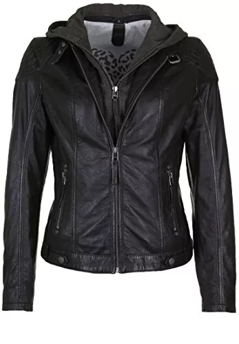 Gipsy Jacken Gipsy Cacey Frauen Lederjacke schwarz Basics, Biker, Casual Wear