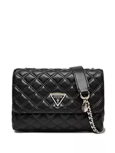 GUESS Taschen & Rucksäcke GUESS Giully Two Compartment Convertible Flap Black