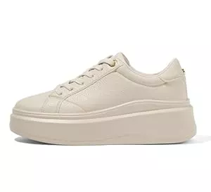 LUCKY STEP Sneaker & Sportschuhe LUCKY STEP Damen Plateau Sneaker, Modische Turnschuhe, Klassische Low-Top Freizeitschuhe, Kunstleder, Bequeme Alltagsschuhe