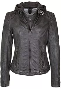 Gipsy Jacken Gipsy Cacey Frauen Lederjacke schwarz Basics, Biker, Casual Wear