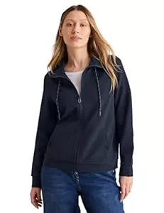 Cecil Jacken Cecil Damen Sweatjacke mit Struktur