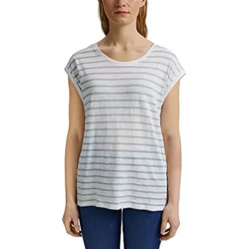 ESPRIT T-Shirts ESPRIT Damen Lässiges Streifen T-Shirt