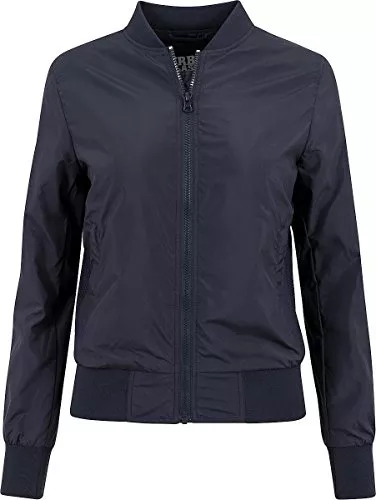 Urban Classics Jacken Urban Classics Damen Bomberjacke Ladies Light Bomber Jacket, leichte Fliegerjacke für Frauen in vielen Farben, Größen XS - XL