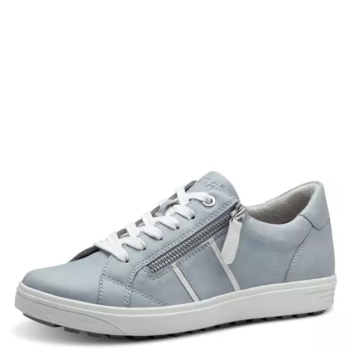 Jana Sneaker & Sportschuhe Jana Damen Sneaker flach zum Schnüren mit Reißverschluss