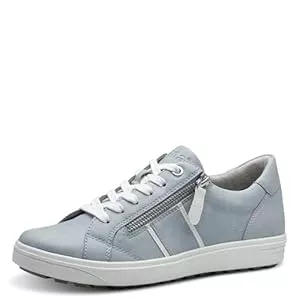 Jana Sneaker & Sportschuhe Jana Damen Sneaker flach zum Schnüren mit Reißverschluss