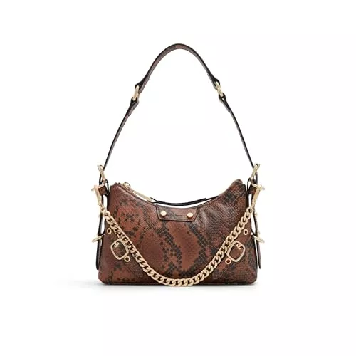 ALDO Taschen & Rucksäcke ALDO Damen Farelix Umhängetasche, Braun Multi