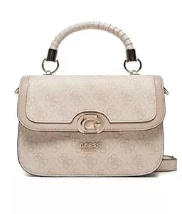 GUESS Taschen & Rucksäcke GUESS Orlina Logo Top Handle Flap Bag Sand Logo