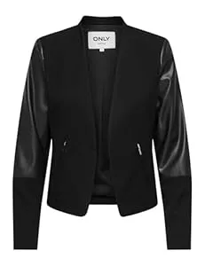 ONLY Blazer ONLY Damen Onlfarida Life L/S Zip Pu Det TLR Blazer