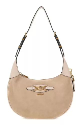 GUESS Taschen & Rucksäcke GUESS Malva Hobo Bag Almond