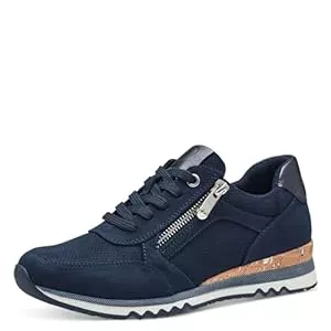 MARCO TOZZI Sneaker & Sportschuhe MARCO TOZZI Damen Sneaker flach mit Reißverschluss Vegan