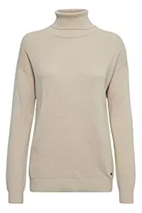 OXMO Pullover & Strickmode OXMO OXSina Damen Rollkragenpullover Pullover