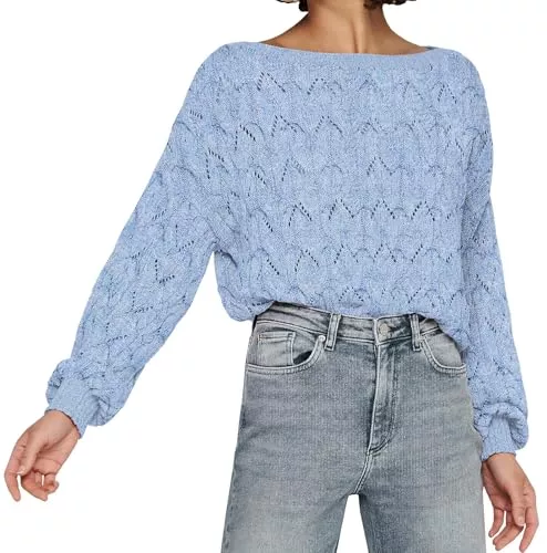 ONLY Pullover & Strickmode ONLY Damen Onlbrynn Life Structure L/S Pul KNT Noos Pullover