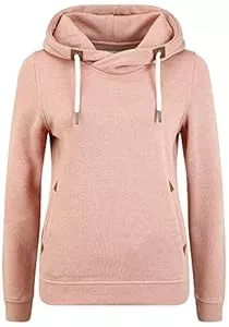 OXMO Kapuzenpullover OXMO Vicky Damen Kapuzenpullover Hoodie Pullover mit Kapuze