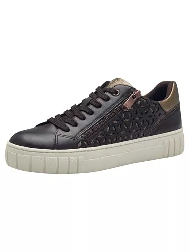 MARCO TOZZI Sneaker & Sportschuhe MARCO TOZZI Damen Sneaker flach mit Reißverschluss Vegan
