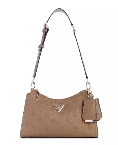 GUESS Taschen & Rucksäcke GUESS Damen Cresidia Top Zip Shoulder Bag Schultertasche, Reißverschluss Oben