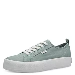 s.Oliver Sneaker & Sportschuhe s.Oliver Damen Sneaker flach mit Dicker Sohle aus Stoff