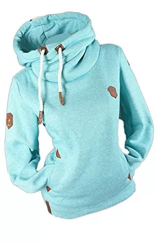 xy Kapuzenpullover xy Damen Hoodie Kapuzenpullover Sweatshirt Warmer Fleece Pulli M L XL 2XL 3XL