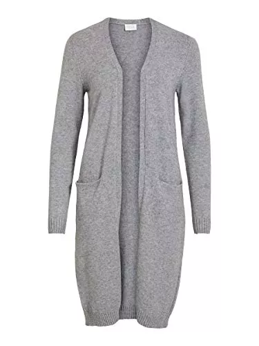 Vila Strickjacken Vila Damen VIRIL Long L/S Knit Cardigan - NOO 14042770
