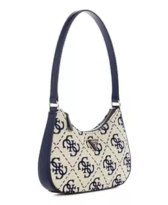 GUESS Taschen & Rucksäcke GUESS Damen Ruma Mini Top Zip Shoulder Bag Reißverschluss Oben, Schultertasche