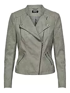 ONLY Jacken ONLY Female Bikerjacke in Lederoptik ONLAVA Bikerjacke in Lederoptik