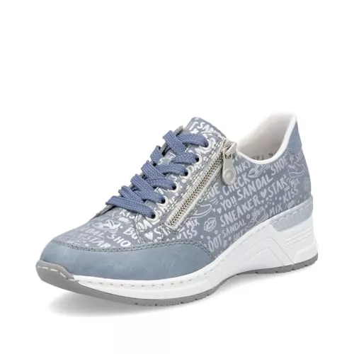 Rieker Sneaker & Sportschuhe Rieker Damen Low-Top Sneaker N4316, Frauen Halbschuhe, lose Einlage