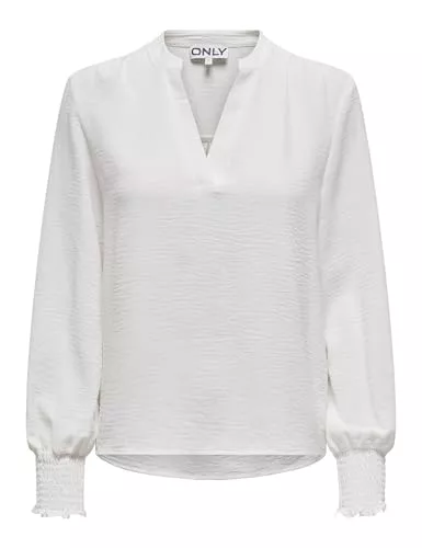 ONLY Langarmblusen ONLY Damen Onlmette V-Neck Ls Smock Top Noos WVN