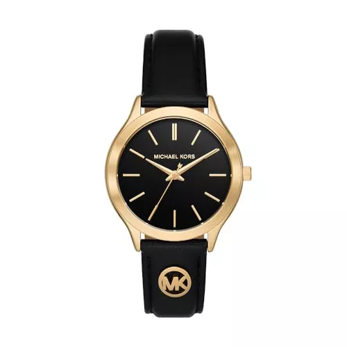 Michael Kors Uhren Michael Kors Runway Watch for Women, Quartz Movement with Stainless Steel, Ceramic or Leather Strap