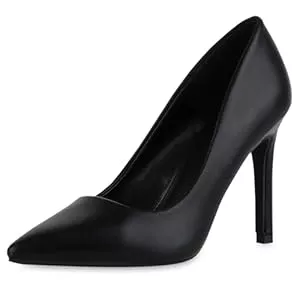 VAN HILL High Heels VAN HILL Damen Spitze Pumps mit Pfennigabsatz