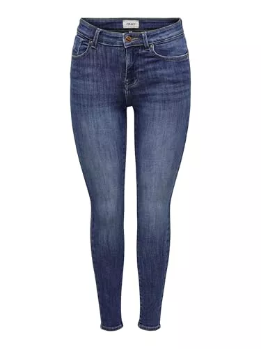 ONLY Jeans ONLY Female Skinny Jeans ONLPOWER Mittlere Taille Skinny Fit Jeans