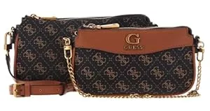 GUESS Taschen & Rucksäcke GUESS Damen Umhängetasche Nell braun/cognac One Size