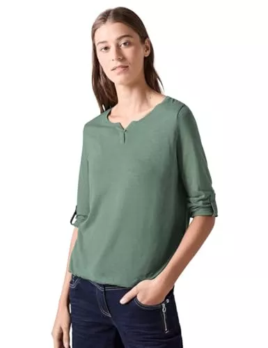 Cecil Langarmshirts Cecil Damen T-Shirt