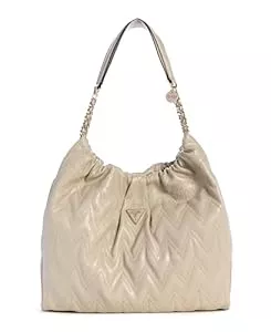 GUESS Taschen & Rucksäcke GUESS Eda Large Hobo Taupe