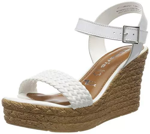 Tamaris Sandalen & Slides Tamaris Damen 1-1-28037-24 Leder Riemchensandalen
