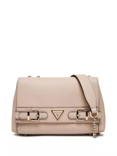 GUESS Taschen & Rucksäcke GUESS Eco Ali Convertible Xbody Flap Bag Almond