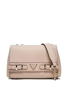 GUESS Taschen & Rucksäcke GUESS Eco Ali Convertible Xbody Flap Bag Almond