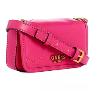 GUESS Taschen & Rucksäcke GUESS Cilian Mini Flap Crossbody Bag Fuchsia