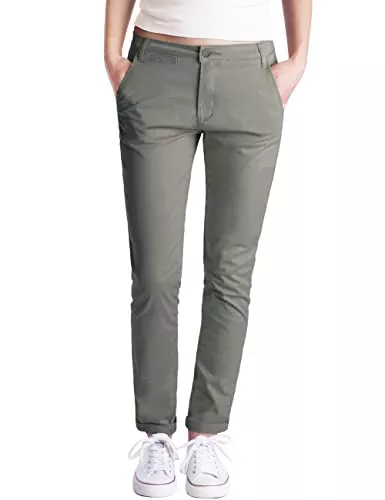 Fraternel Hosen Fraternel Chino Damenhose Stoffhose normal Waist