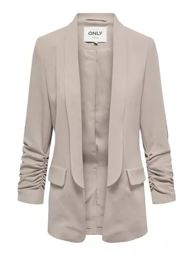 ONLY Blazer ONLY Damen Jacke Blazer ONLEvi Life 3/4 Open Sakko mit Dreiviertel Ärmeln