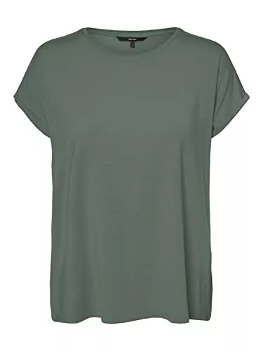VERO MODA T-Shirts VERO MODA Damen VMAVA PLAIN SS TOP GAJRS NOOS