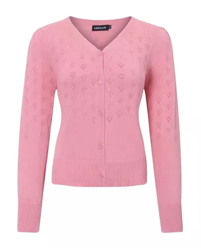 MINTLIMIT Strickjacken MINTLIMIT Bolero Damen Festlich Open Front Knit Cropped Cardigan Kurze Lässige Strickjacke Elegante Bolerojacke mit Knopf Boleroshrug