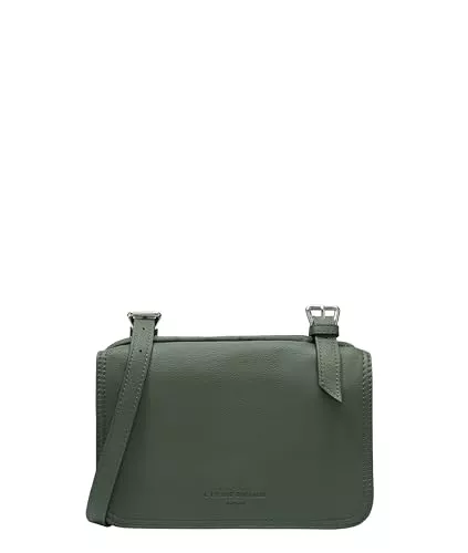 Liebeskind Taschen & Rucksäcke Liebeskind Berlin Damen-Umhängetasche „Mareike S“ I Crossbody Bag Damen aus Leder mit verstellbaren Schulterriemen I Damen-Schultertasche, großzügige Fächer mit Reißverschluss I Shoulder Bag schwarz