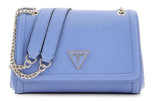 GUESS Taschen & Rucksäcke GUESS Noelle Covertible Xbody Flap Bag Stormy Blue