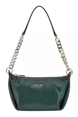 GUESS Taschen & Rucksäcke GUESS Eco Evaine Top Zip Shoulder Bag Forest