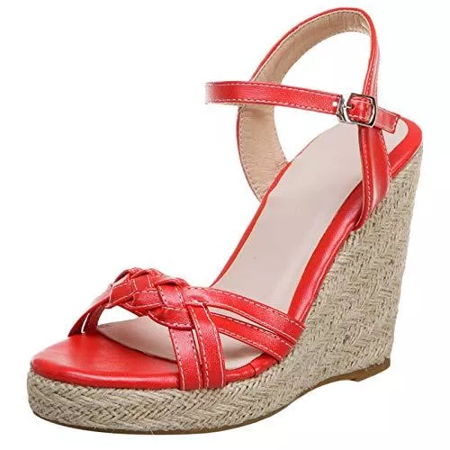 ErikenUrben Sandalen & Slides ErikenUrben Damen Mode Wedge High Heels Sandalen Knöchelriemchen