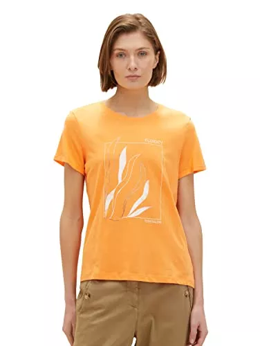 TOM TAILOR T-Shirts TOM TAILOR Damen T-Shirt mit Print