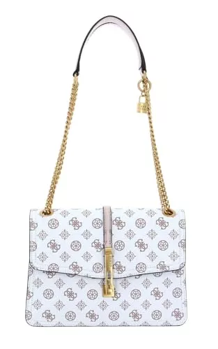 GUESS Taschen & Rucksäcke GUESS James Logo Convertable Shoulderbag White Logo