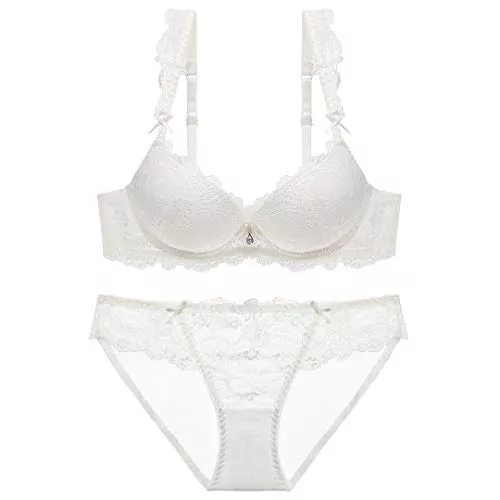 ZUKULIFE Unterwäsche & Dessous ZUKULIFE Damen Spitzen Push Up BH Unterwäsche Sets