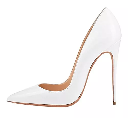 EDEFS High Heels EDEFS Damen High Heel Pumps Spitze Zehen Stilettos Sexy Abend Kleid Party Schuhe Zweifarbig 10 cm Heel