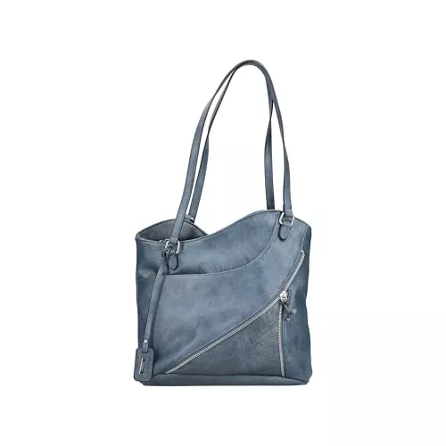 Rieker Taschen & Rucksäcke Rieker Damen H1025 Shopper, Blau